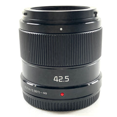 パナソニック Panasonic LUMIX G 42.5mm F1.7 ASPH. POWER O.I.S. H-HS043-K ブラック 一眼カメラ用レンズ（オートフォーカス） 【中古】cambb