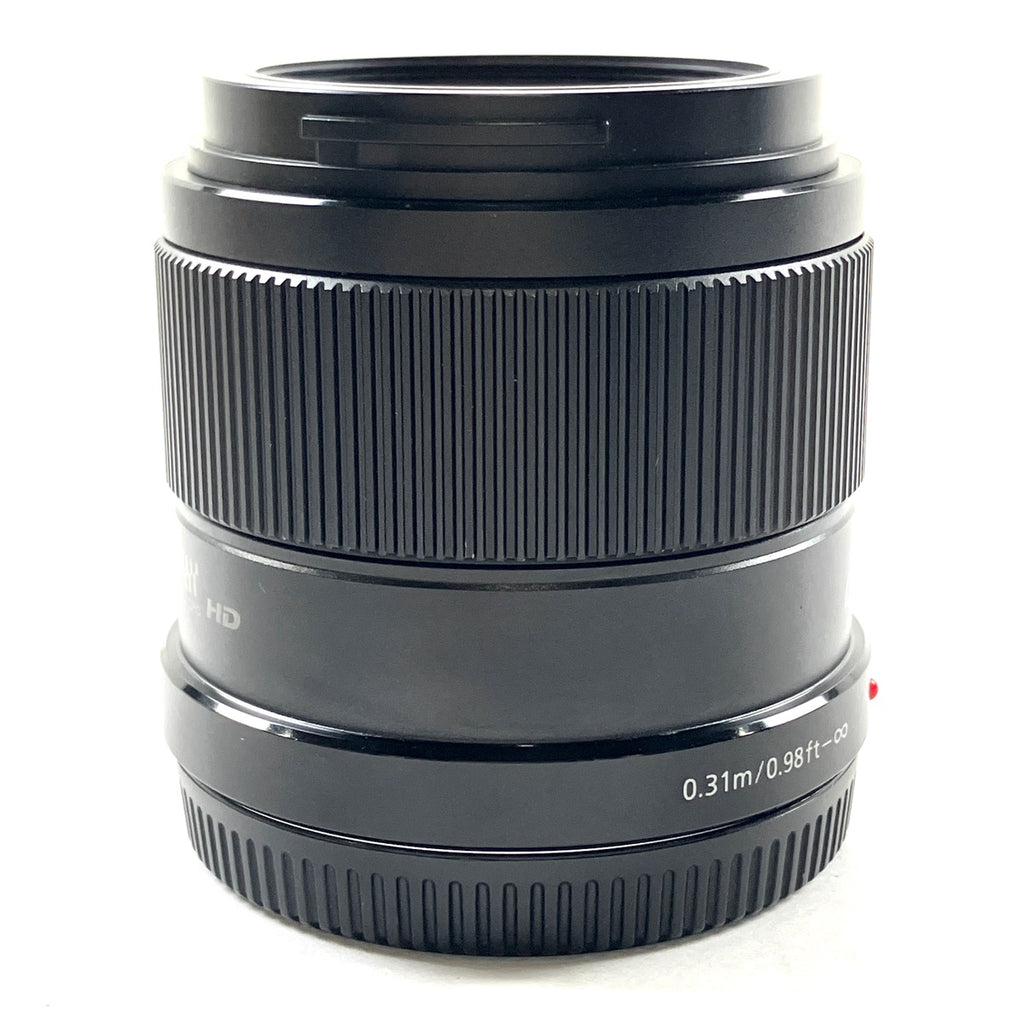 パナソニック Panasonic LUMIX G 42.5mm F1.7 ASPH. POWER O.I.S. H-HS043-K ブラック 一眼カメラ用レンズ（オートフォーカス） 【中古】cambb