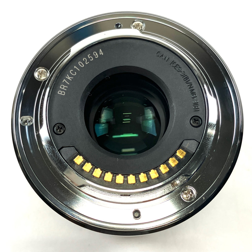 パナソニック Panasonic LUMIX G 42.5mm F1.7 ASPH. POWER O.I.S. H-HS043-K ブラック 一眼カメラ用レンズ（オートフォーカス） 【中古】cambb