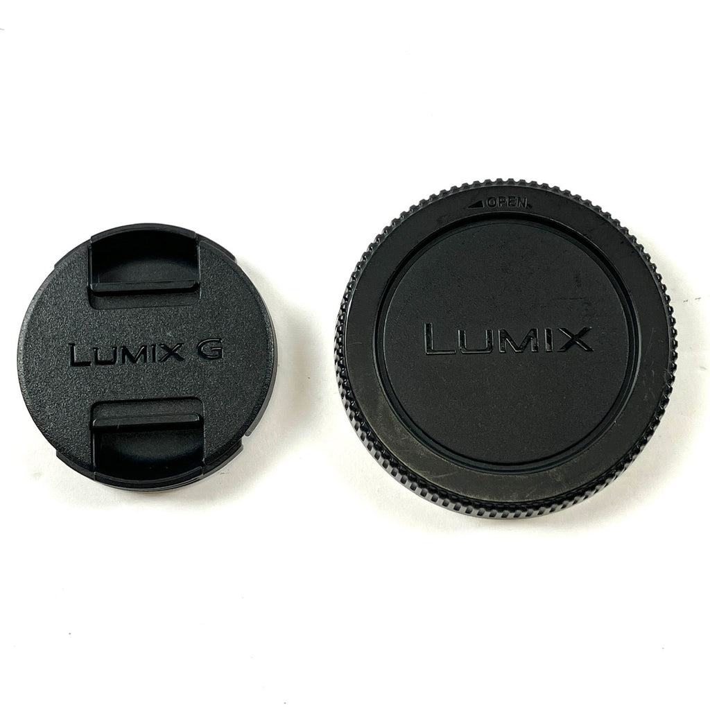 パナソニック Panasonic LUMIX G 42.5mm F1.7 ASPH. POWER O.I.S. H-HS043-K ブラック 一眼カメラ用レンズ（オートフォーカス） 【中古】cambb