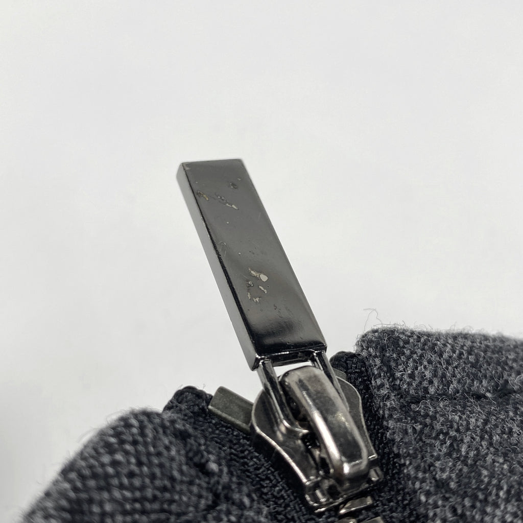 マイケルコース ロゴ ワンピース バックファスナー 膝丈 ワンピース スカート グレー レディース 【中古】brapp