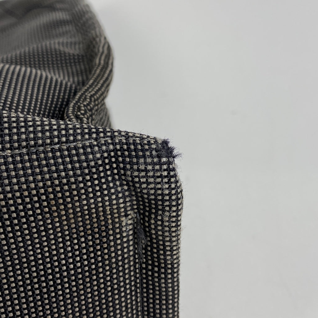 エルメス エールライン トート MM ハンドバッグ トートバッグ ナイロンキャンバス グレー レディース 【中古】brbag