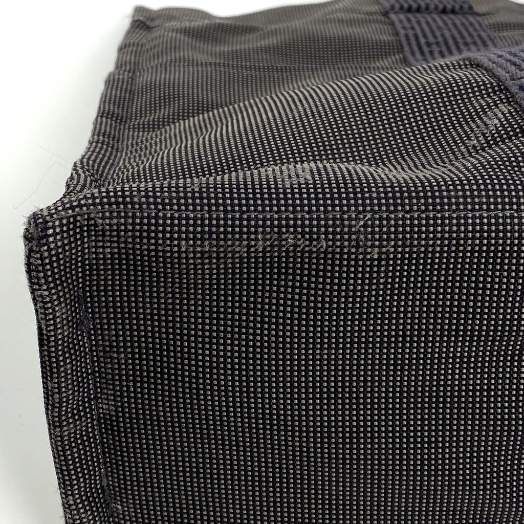 エルメス エールライン トート MM ハンドバッグ トートバッグ ナイロンキャンバス グレー レディース 【中古】brbag