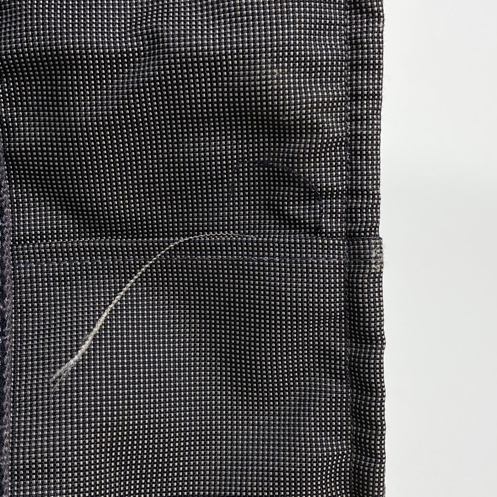 エルメス エールライン トート MM ハンドバッグ トートバッグ ナイロンキャンバス グレー レディース 【中古】brbag