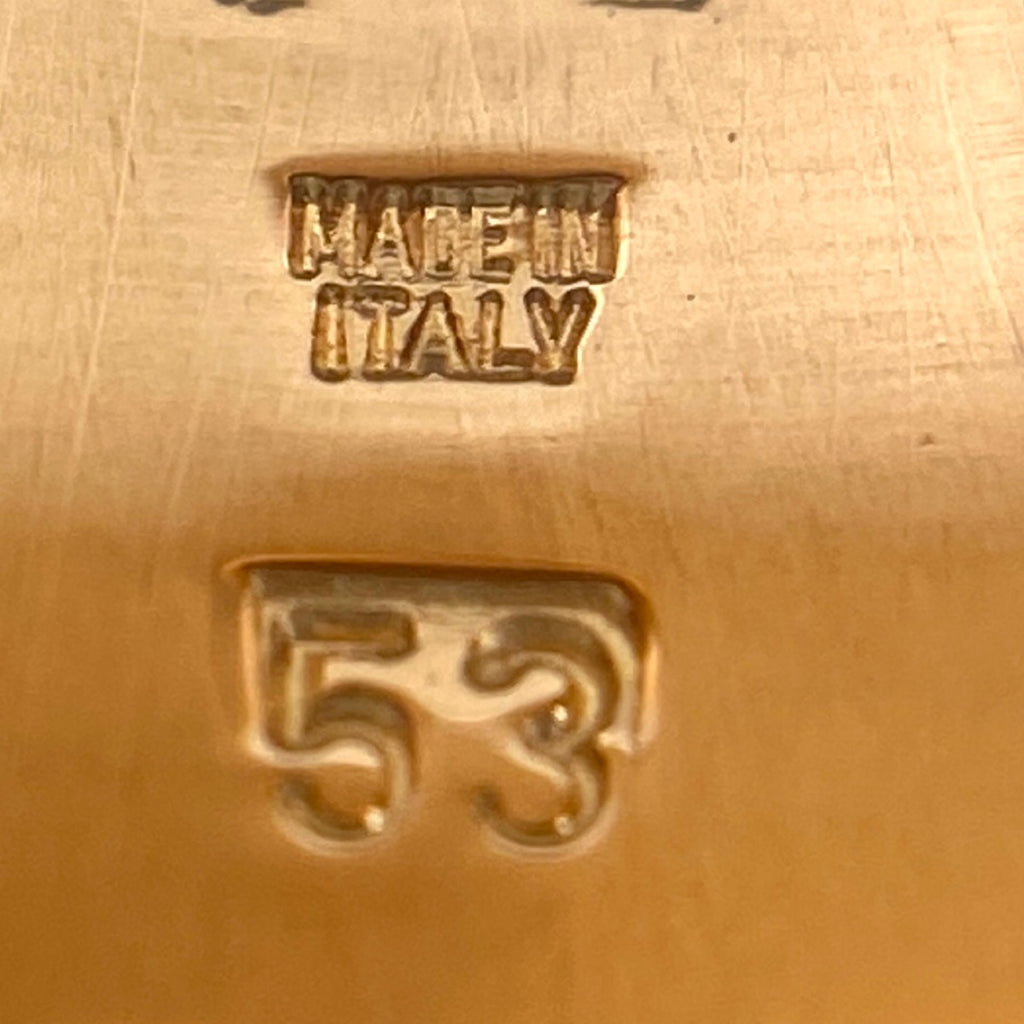 ブルガリ モノロゴリング PG ピンクゴールド 指輪 リング 12号 750 レディース 【中古】brjwl