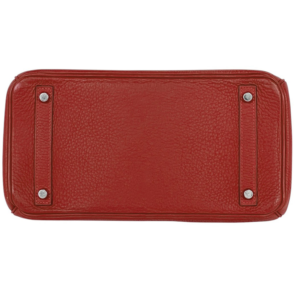 エルメス バーキン 30 ハンドバッグ トリヨンクレマンス ルージュヴィフ レディース 【中古】 brbag