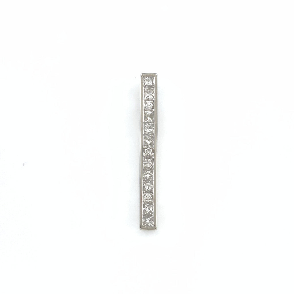 メレダイヤ ペンダントトップ WG ホワイトゴールド ペンダントトップ K18 WG ダイヤモンド レディース 【中古】nbjwl