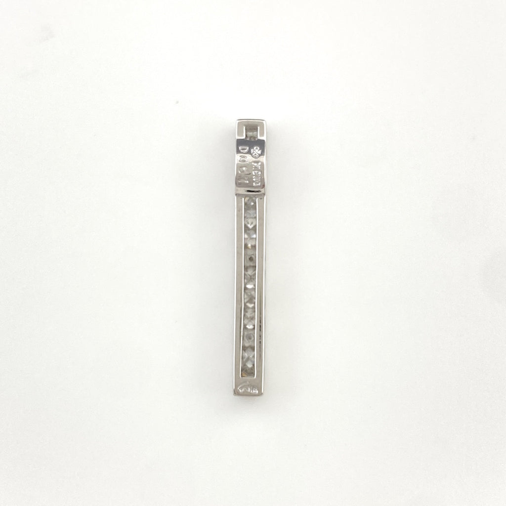 メレダイヤ ペンダントトップ WG ホワイトゴールド ペンダントトップ K18 WG ダイヤモンド レディース 【中古】nbjwl