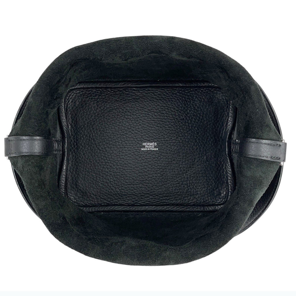 エルメス ピコタン PM ミニバッグ ハンドバッグ トリヨンクレマンス ブラック □I レディース 【中古】brbag