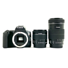 キヤノン Canon EOS Kiss X10 ダブルズームキット ブラック デジタル 一眼レフカメラ 【中古】cambb