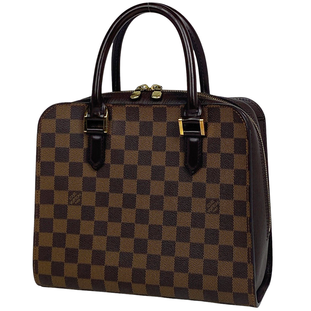 ルイ・ヴィトン トリアナ 手提げ ハンドバッグ ダミエ ブラウン N51155 レディース 【中古】brbag