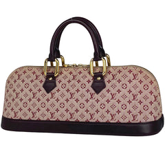 ルイ・ヴィトン アルマ ロン 手提げ ハンドバッグ モノグラムミニ スリーズ(レッド) M92207 レディース 【中古】brbag