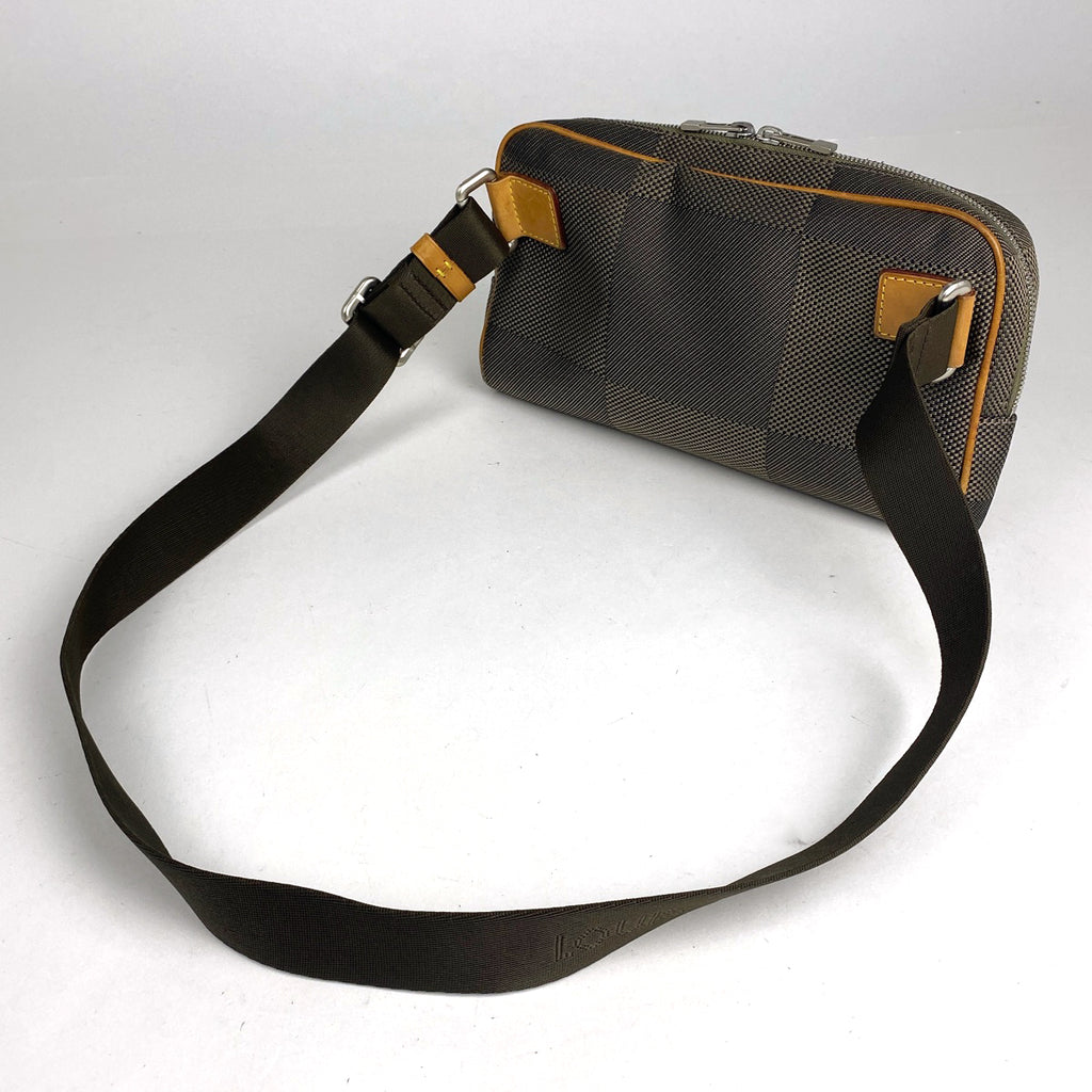 ルイ・ヴィトン アクロバット ウエストバッグ ショルダーバッグ ダミエジェアン ブラウン M93619 メンズ 【中古】brbag