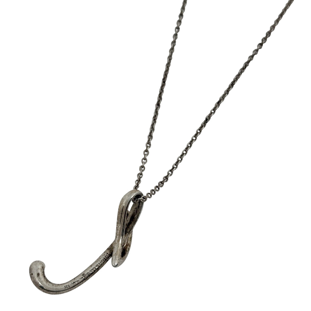 ティファニー レター ネックレス シルバー925 シルバー レディース 中古 bracc