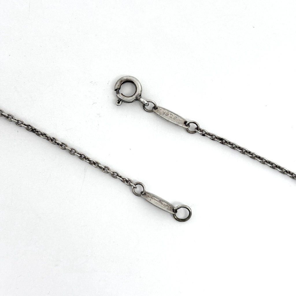 ティファニー レター ネックレス シルバー925 シルバー レディース 中古 bracc