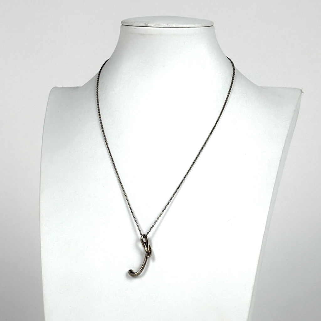 ティファニー レター ネックレス シルバー925 シルバー レディース 中古 bracc