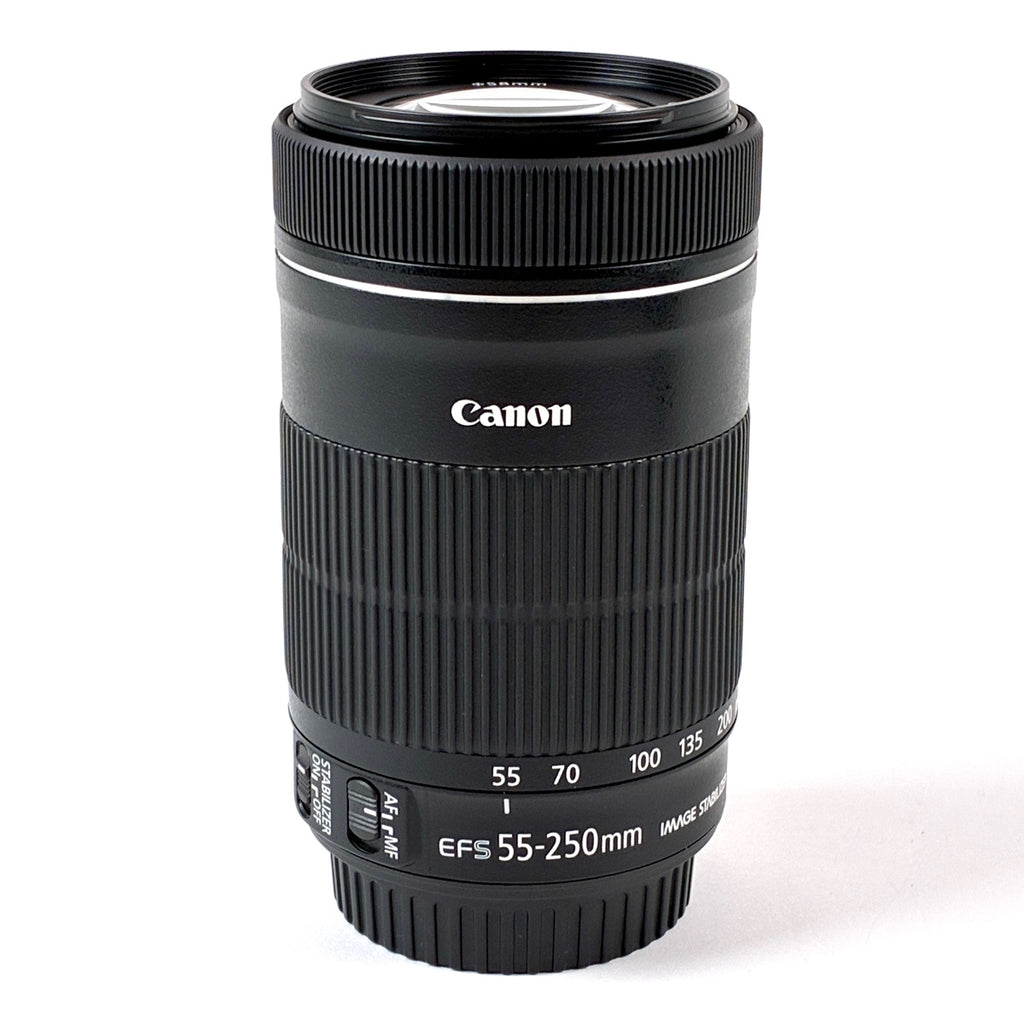 キヤノン Canon EF-S 55-250mm F4-5.6 IS STM 一眼カメラ用レンズ（オートフォーカス） 【中古】cambb