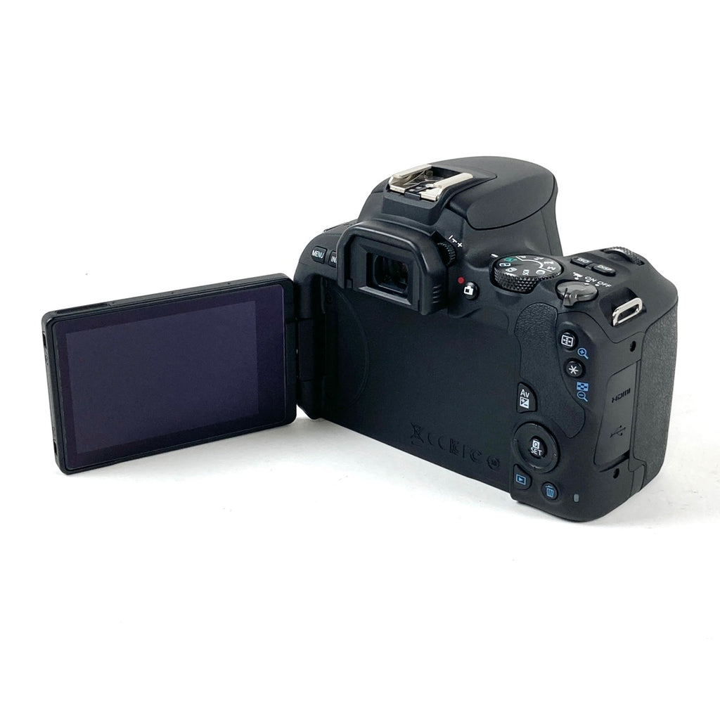 キヤノン Canon EOS Kiss X9 EF-S 18-55 F4-5.6 IS STM レンズキット ブラック デジタル 一眼レフカメラ 【中古】cambb