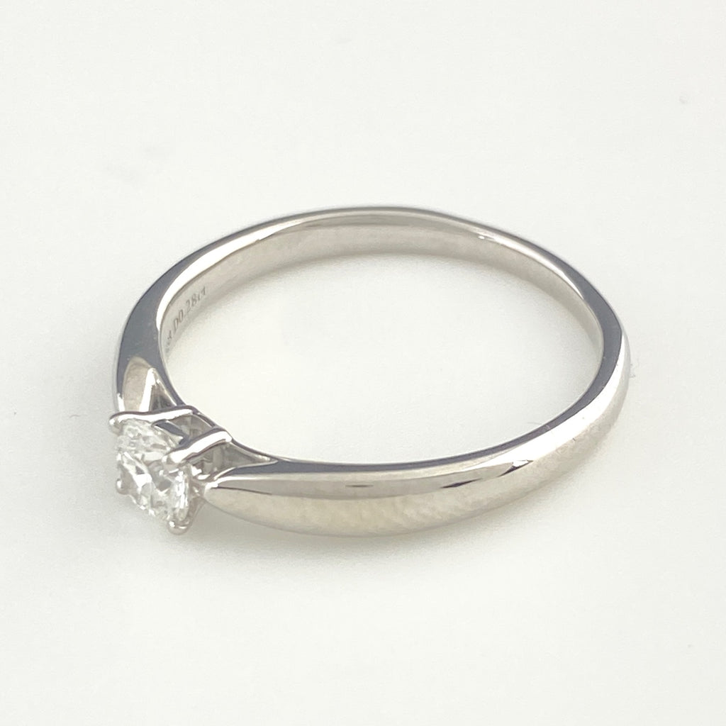 ティファニー ハーモニー リング プラチナ 指輪 ダイヤモンド リング 11号 Pt950 ダイヤモンド レディース 【中古】brjwl