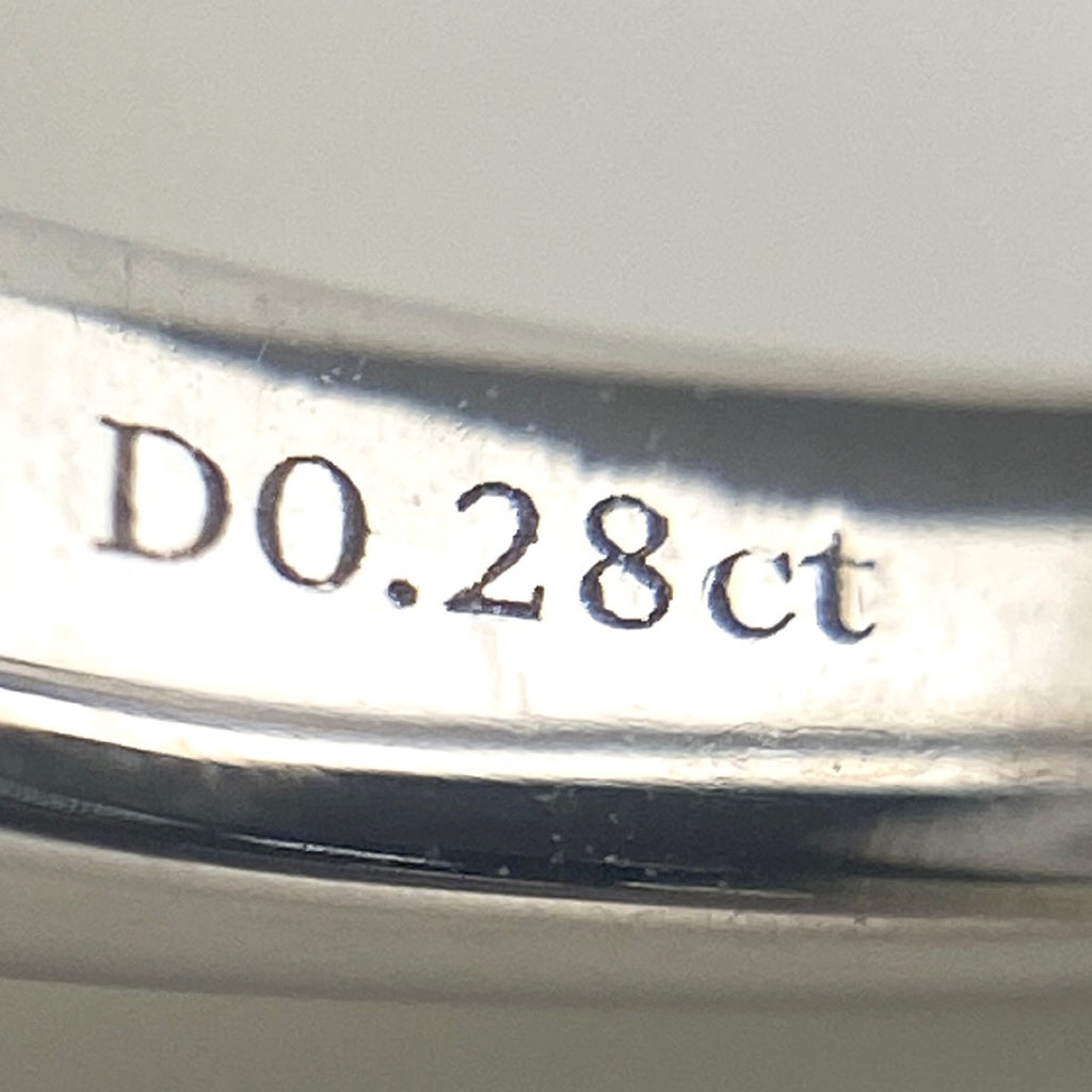 ティファニー ハーモニー リング プラチナ 指輪 ダイヤモンド リング 11号 Pt950 ダイヤモンド レディース 【中古】brjwl