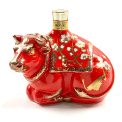 【東京都内限定お届け】 サントリー SUNTORY ローヤル 15年 干支ボトル 丑 2009年 陶器 600ml 国産ウイスキー 【古酒】liqbb