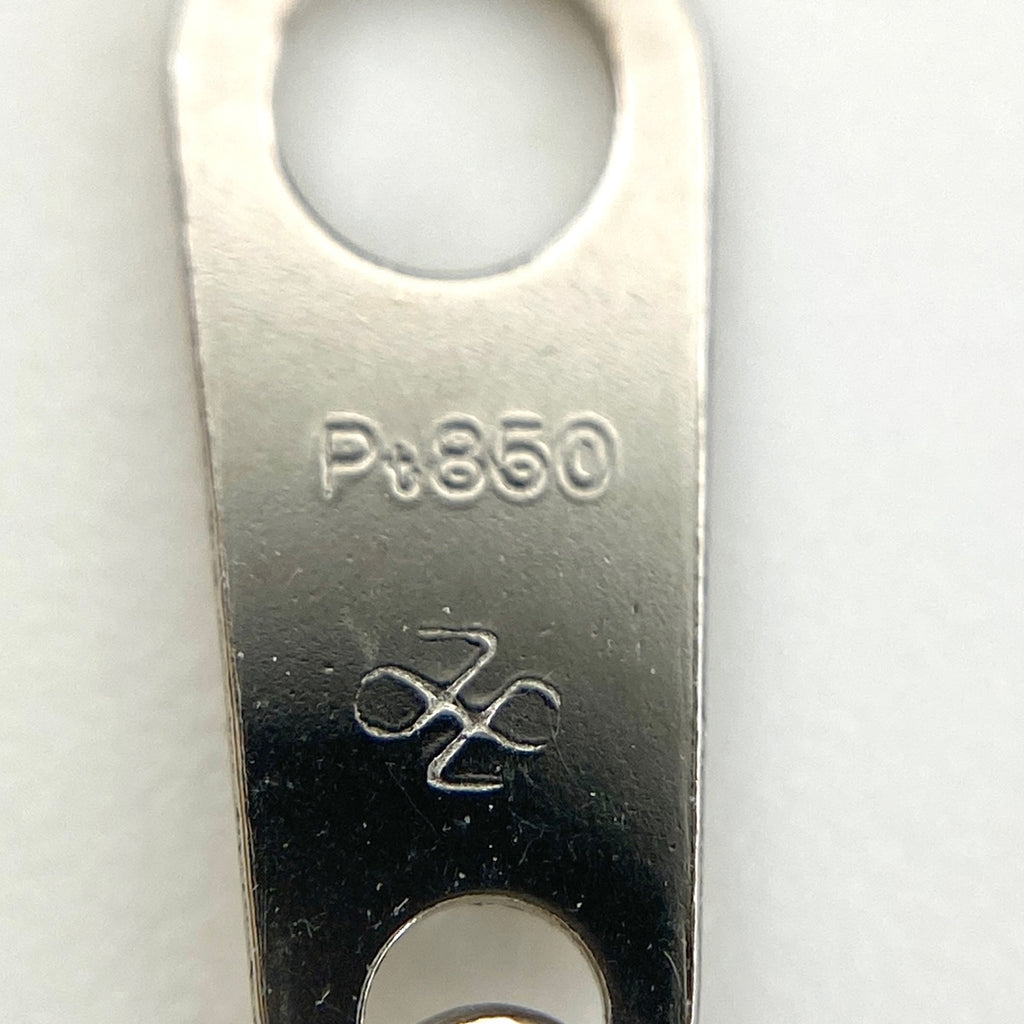 メレダイヤ デザインネックレス プラチナ ペンダント ネックレス Pt850 ダイヤモンド レディース 【中古】nbjwl