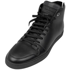 ルイ・ヴィトン ロゴ スニーカー ハイカット バッグジップ 靴 スニーカー ダミエグラフィット レザー ブラック メンズ 【中古】brapp