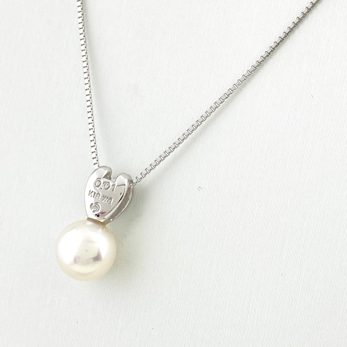 タサキ　ゴールデンパール 10ミリ ペンダントトップ　K18 ダイヤモンド TASAKI タサキ パール ペンダントトップ 淡水真珠 11.8mm
