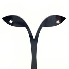 メレダイヤ デザインピアス プラチナ ピアス Pt900 ダイヤモンド レディース 【中古】nbjwl