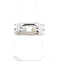 ブルガリ パレンテシ リング WG ホワイトゴールド 指輪 リング 13号 750 レディース 【中古】brjwl