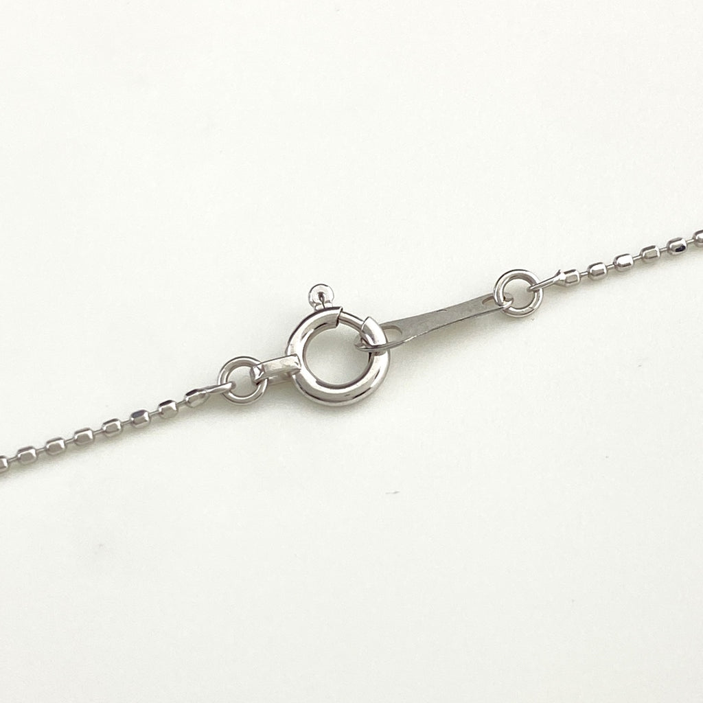 ルビー デザインネックレス WG ホワイトゴールド ペンダント メレダイヤ ダイヤモンド ネックレス K18 WG ルビー レディース 【中古】nbjwl