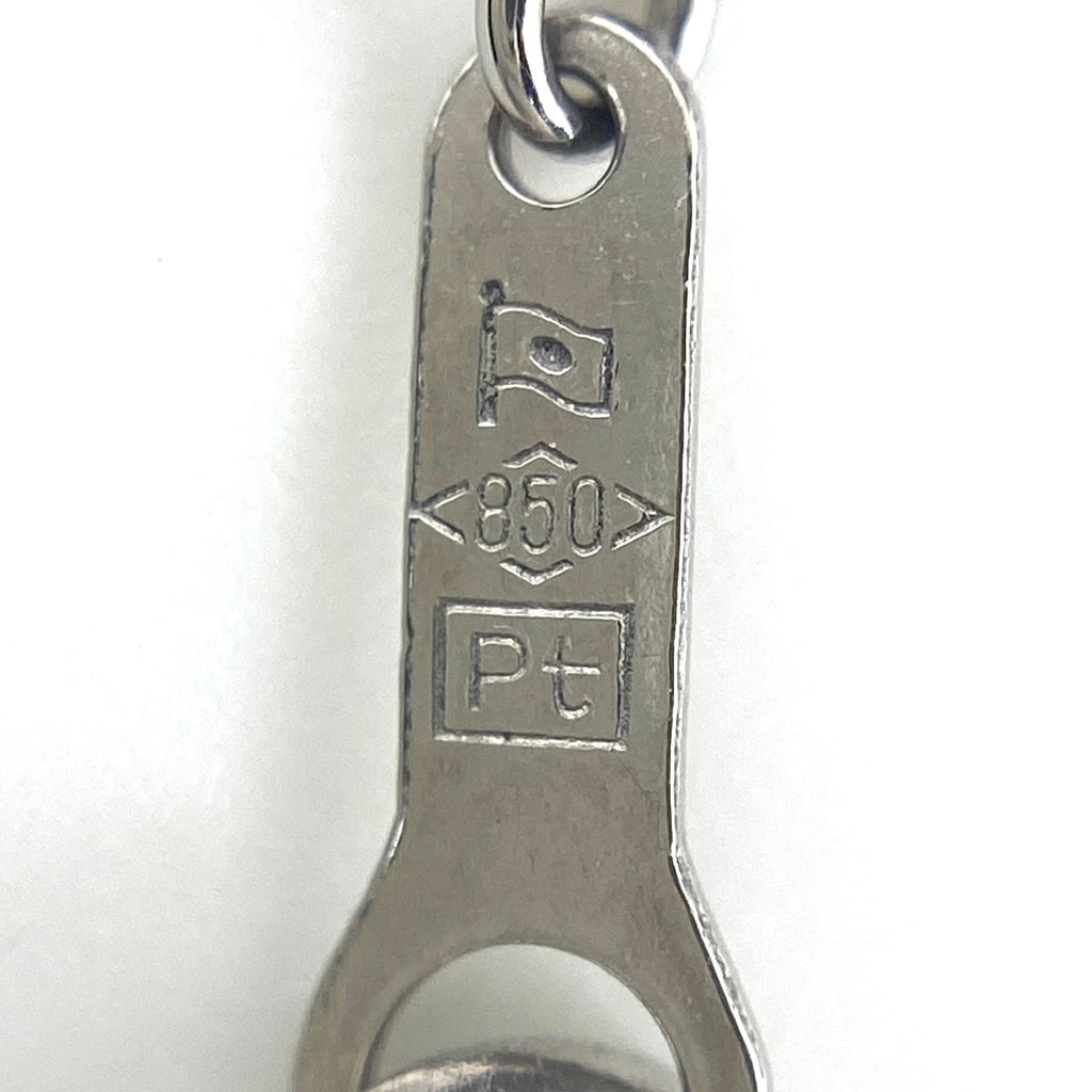 メレダイヤ デザインネックレス プラチナ ペンダント ネックレス Pt900 Pt850 ダイヤモンド レディース 【中古】nbjwl