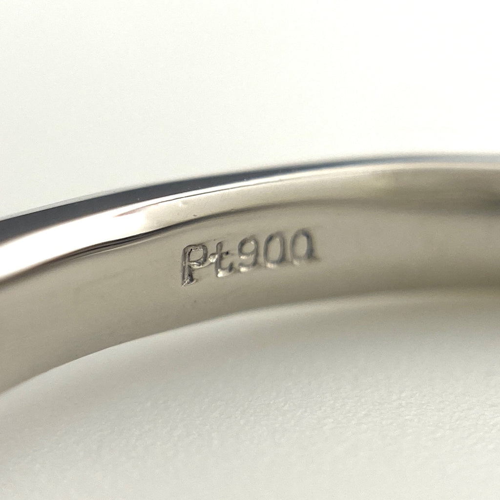 メレダイヤ デザインリング プラチナ 指輪 リング 18号 Pt900 ダイヤモンド メンズ 【中古】nbjwl