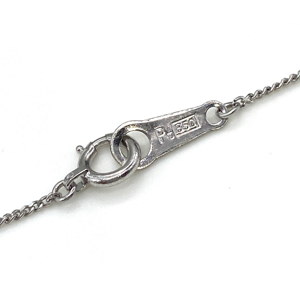 メレダイヤ デザインネックレス プラチナ ペンダント ネックレス Pt900 Pt850 ダイヤモンド レディース 【中古】nbjwl