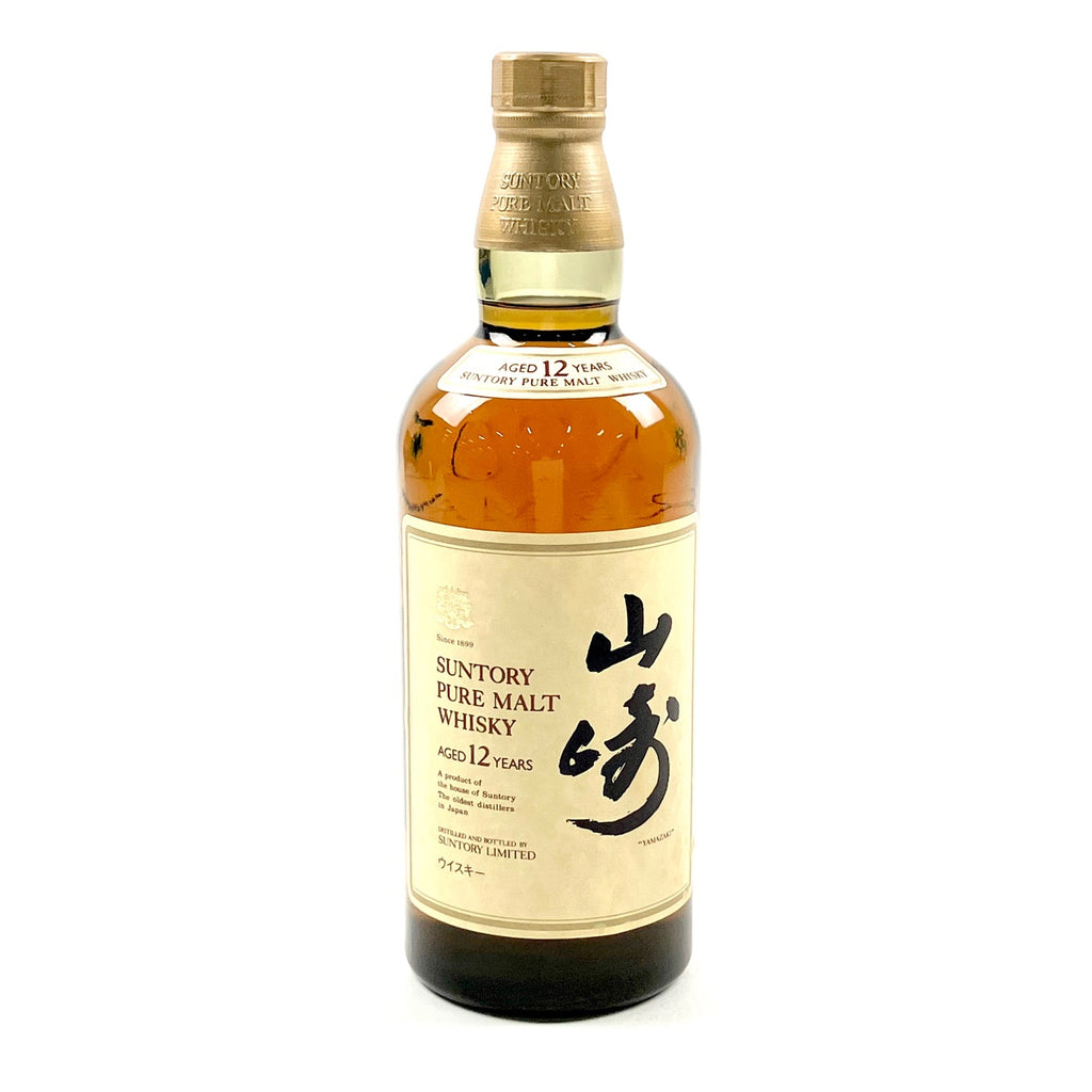 【東京都内限定お届け】 サントリー SUNTORY 山崎 12年 ピュアモルト 向獅子 750ml 国産ウイスキー 【古酒】liqbb