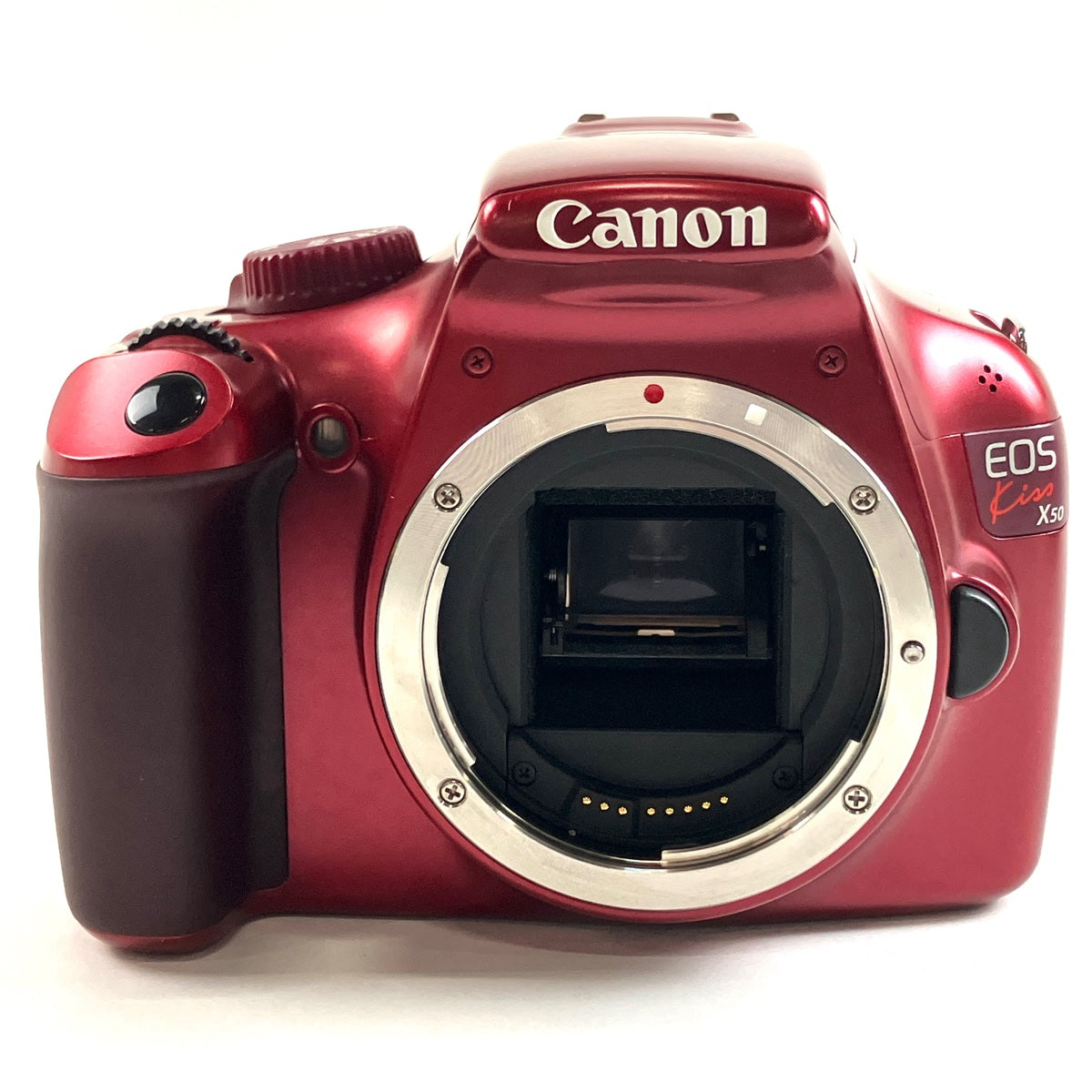 バイセル公式】キヤノン Canon EOS Kiss X50 ボディ レッド