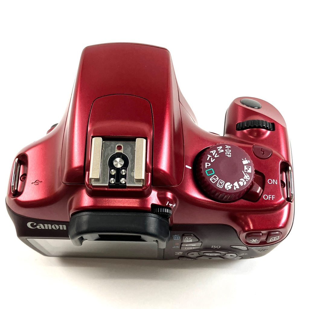 【在庫一掃】 キヤノン Canon EOS Kiss X50 ボディ レッド デジタル 一眼レフカメラ 【中古】cambb