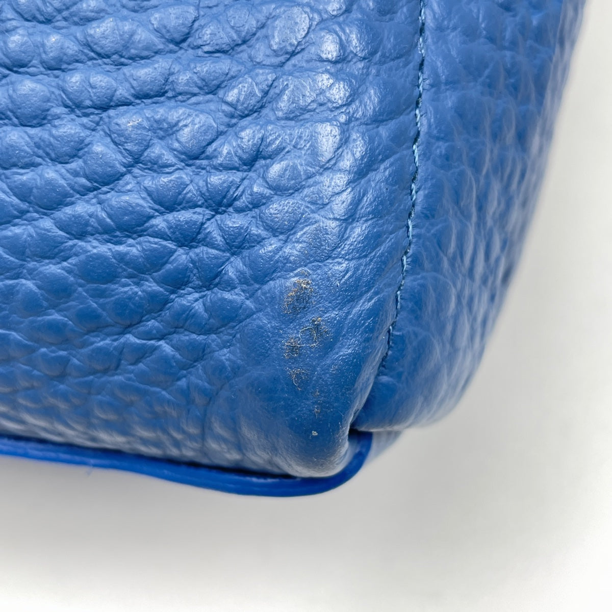 ★美品★　フルラ　ショルダーバッグ　カプリッチョ　M　ホーボー　レザー　ブルー フルラ FURLA カプリッチョ M ホーボー （ブルー） -靴