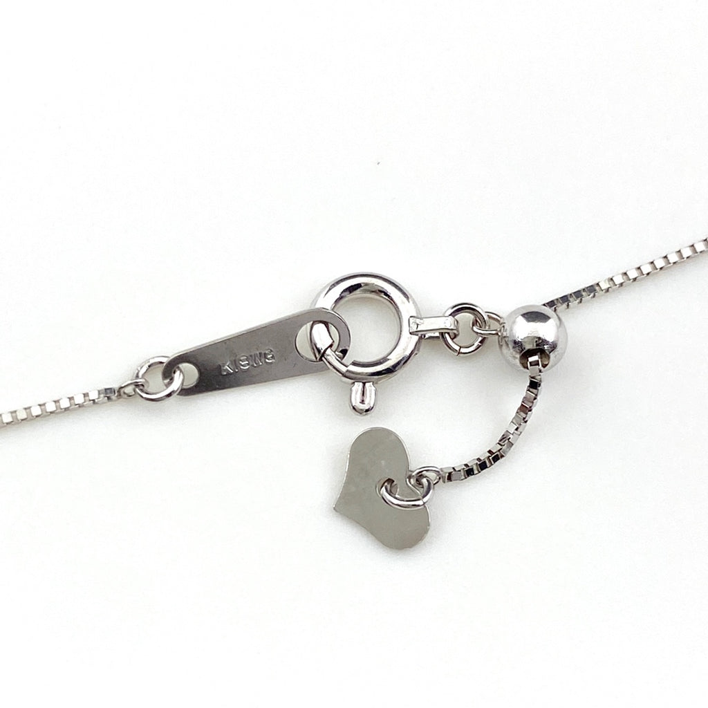 ダイヤモンド デザインネックレス WG ホワイトゴールド ペンダント メレダイヤ ネックレス K18 WG ダイヤモンド レディース 【中古】nbjwl