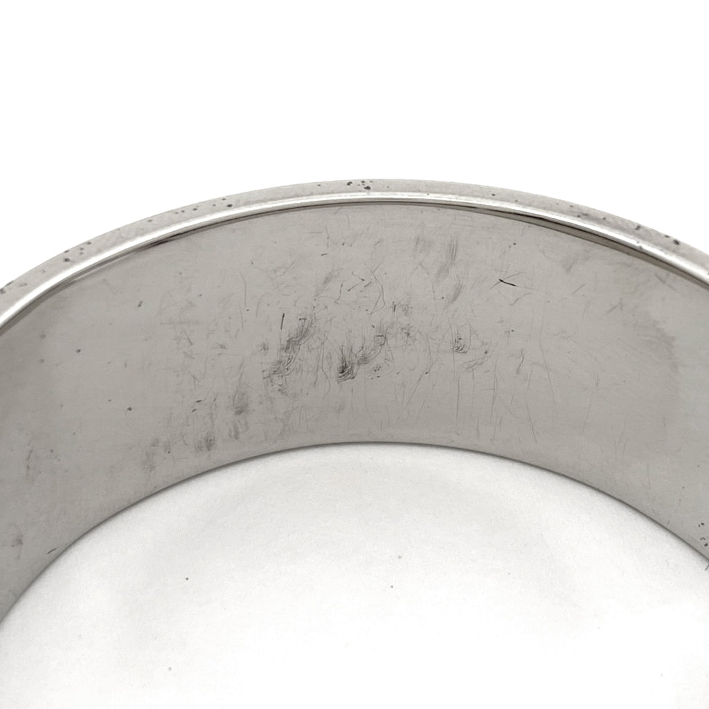 エルメス クリッククラック GM 腕輪 Hロゴ バングル シルバーメッキ シルバー レディース 【中古】bracc