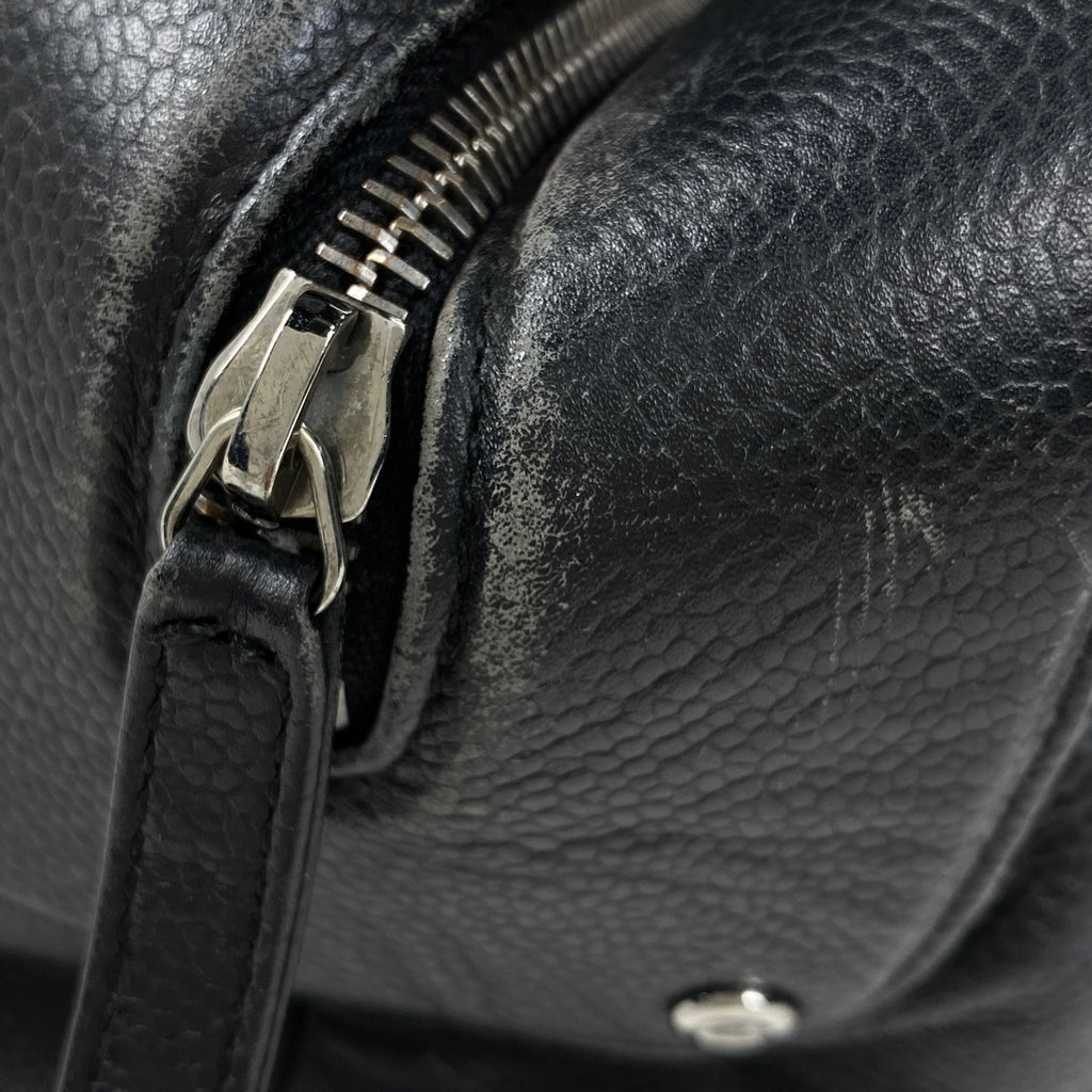 シャネル チョコバー トートバッグ ハンドバッグ トートバッグ キャビアスキン ブラック レディース 【中古】brbag
