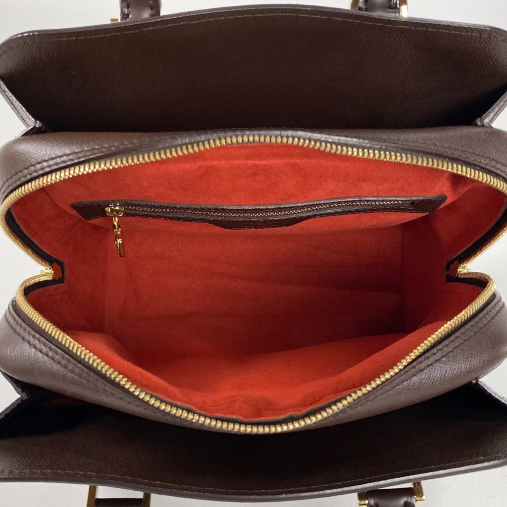 ルイ・ヴィトン トリアナ 手提げ ハンドバッグ ダミエ ブラウン N51155 レディース 【中古】brbag