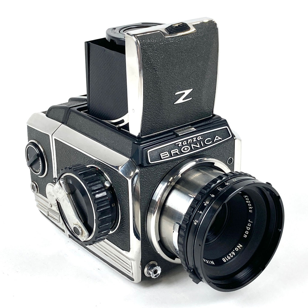 ゼンザブロニカ Zenza Bronica S + NIKKOR-P 75mm F2.8 ［ジャンク品］ 中判カメラ 【中古】cambb