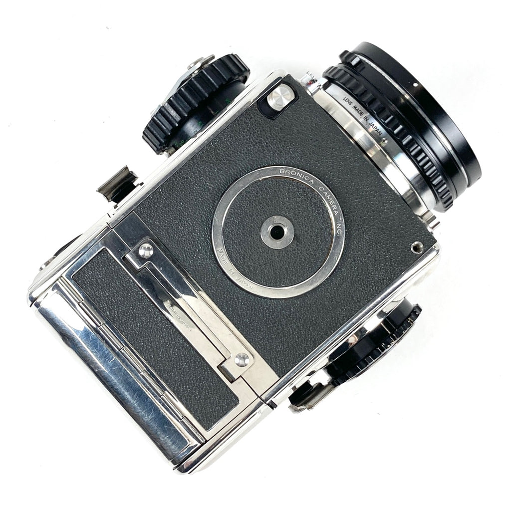 ゼンザブロニカ Zenza Bronica S + NIKKOR-P 75mm F2.8 ［ジャンク品］ 中判カメラ 【中古】cambb