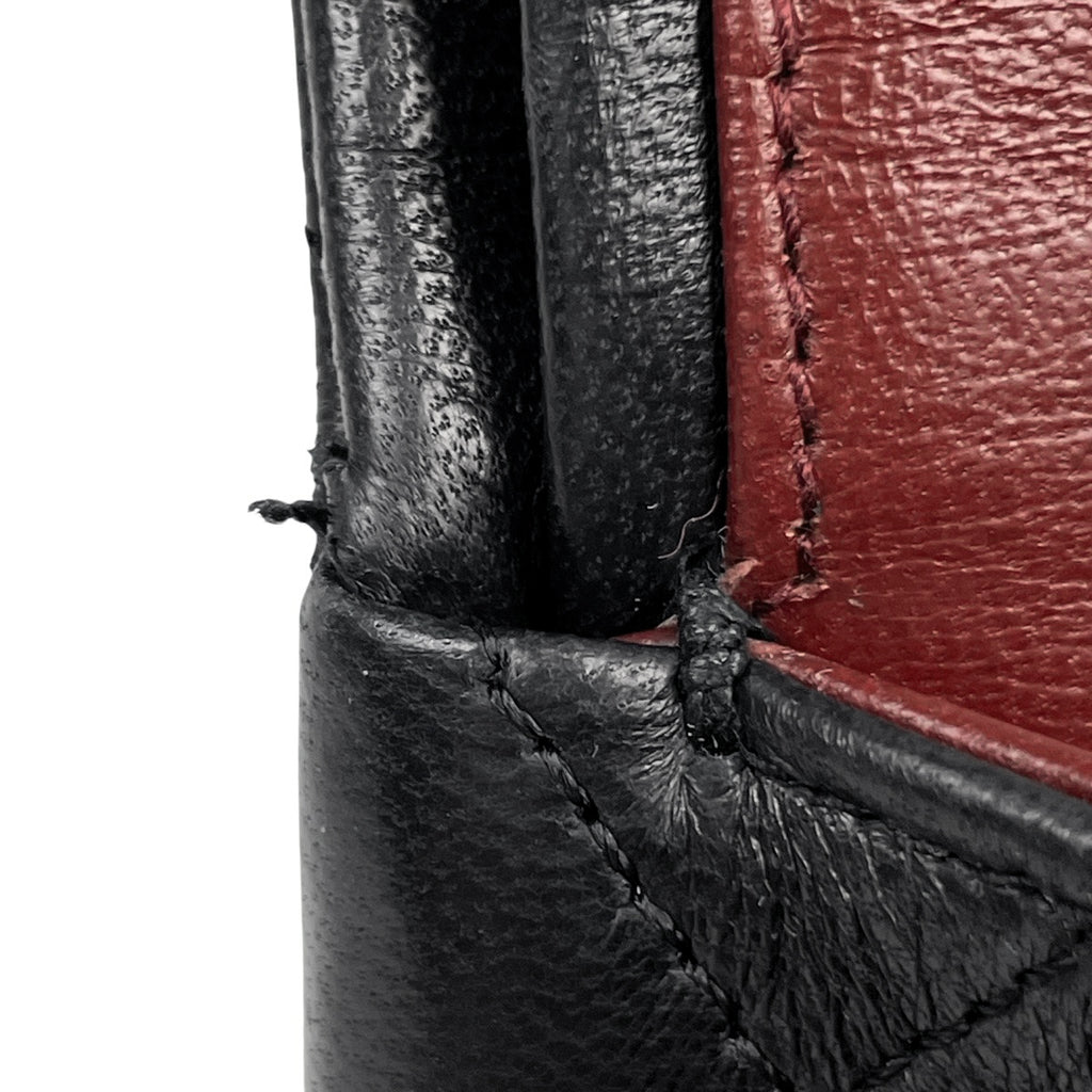 【在庫一掃】 【ジャンク品】シャネル マトラッセ Wフラップ チェーン ショルダーバッグ ココマーク ショルダーバッグ レザー ブラック レディース 【中古】 brbag