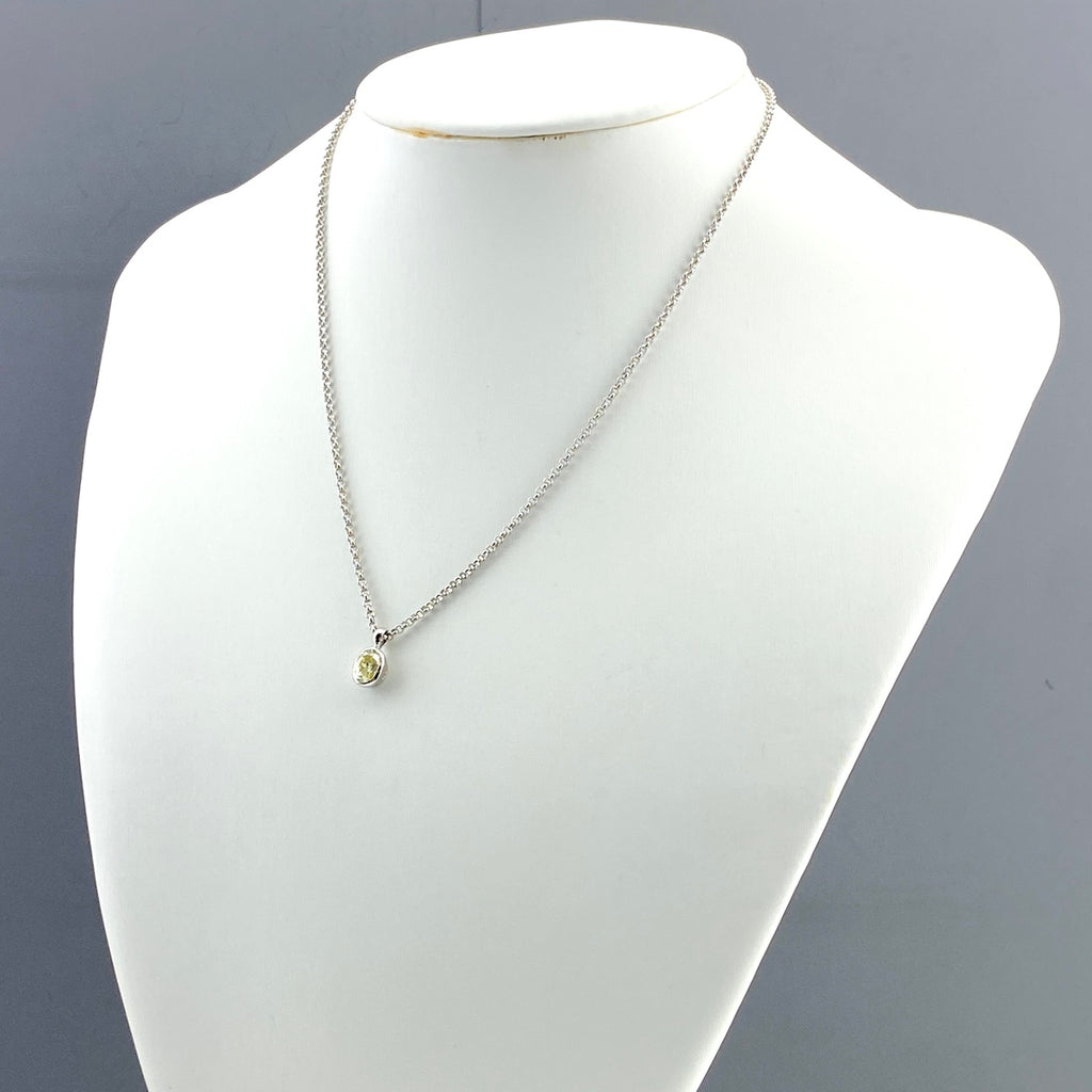 ダイヤモンド デザインネックレス プラチナ ペンダント ネックレス Pt850 ダイヤモンド レディース 【中古】nbjwl