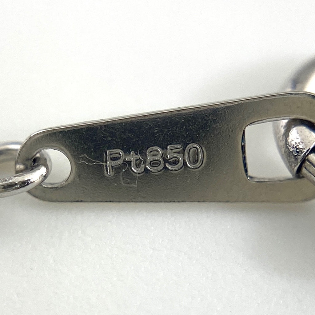 メレダイヤ デザインネックレス プラチナ ペンダント ネックレス Pt900 Pt850 ダイヤモンド レディース 【中古】nbjwl