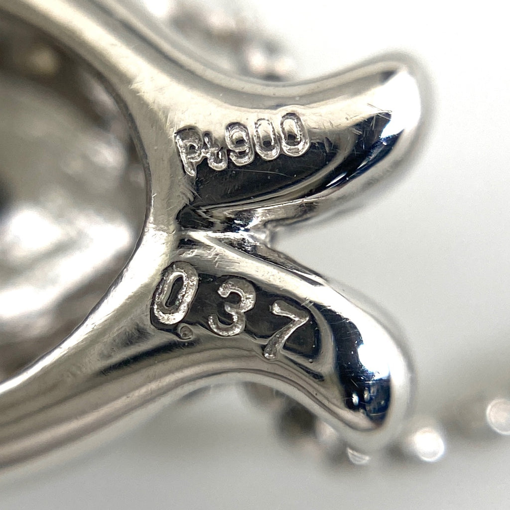 メレダイヤ デザインネックレス プラチナ ペンダント ネックレス Pt900 Pt850 ダイヤモンド レディース 【中古】nbjwl