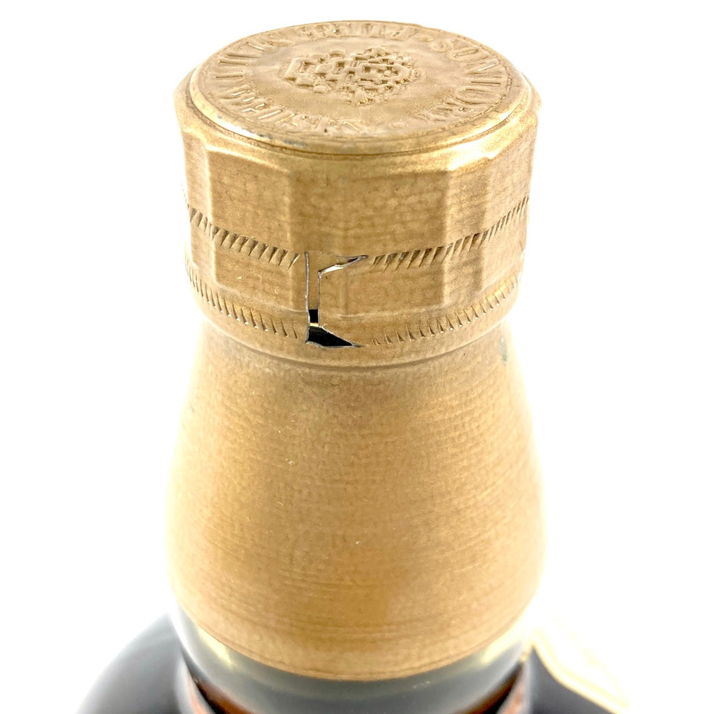 【東京都内限定お届け】 サントリー SUNTORY 山崎 12年 ピュアモルト 華 750ml 国産ウイスキー 【古酒】
