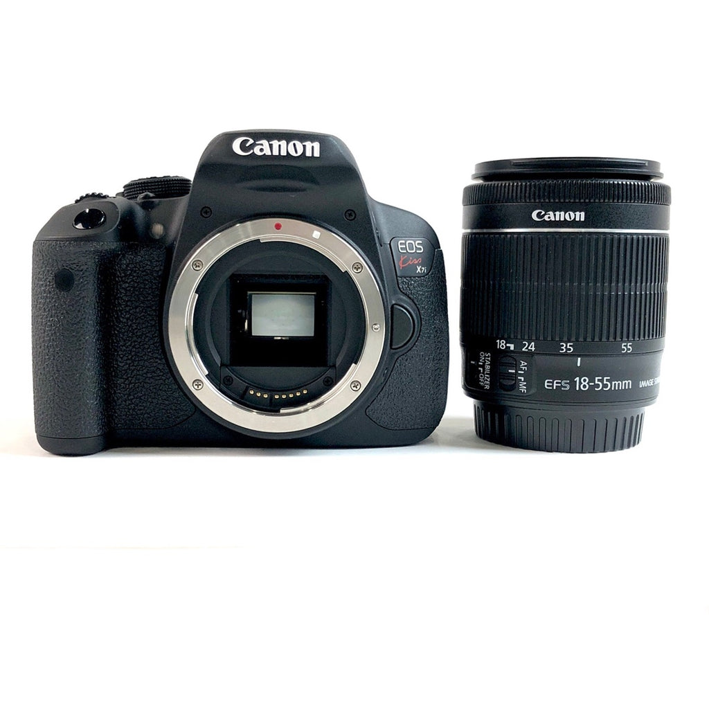 キヤノン Canon EOS Kiss X7i EF-S 18-55 IS STM レンズキット デジタル 一眼レフカメラ 【中古】